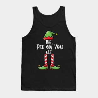 Snarky Sassy Elf Sarcastic Matching Family Christmas Party Tank Top